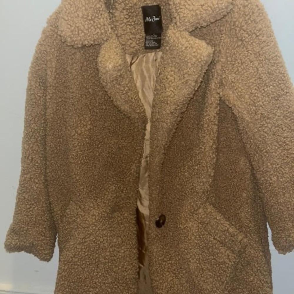 Teddy Coat, knee length